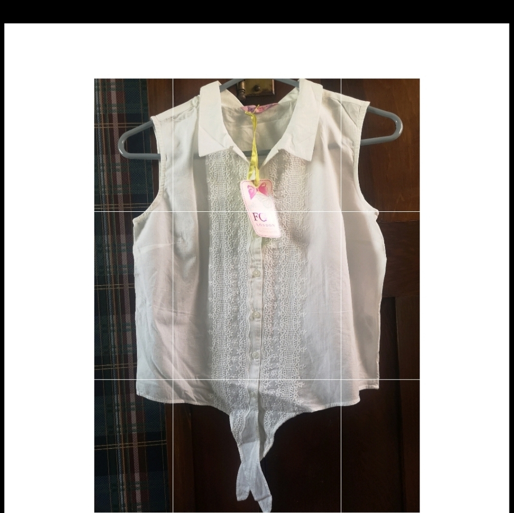 White shirt.